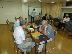 一日目の対局の様子