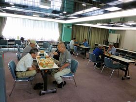 一日目の対局の様子