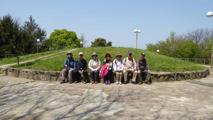 松愛会山歩き会 鶴見新山