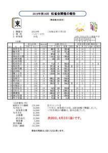 レポート松雀会7月2019のサムネイル