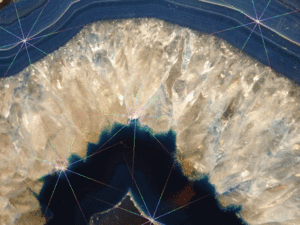 自然の造形（青瑪瑙）