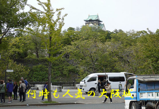 何時も人気の大阪城