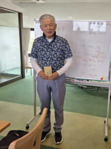 準優勝の ” 藤嶋 常博 ” さん