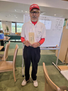 準優勝の ” 松井 繁 ” さん