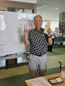 優勝の ” 谷口 久重 ” さん