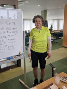 第三位の ” 長池 加代子 ” さん