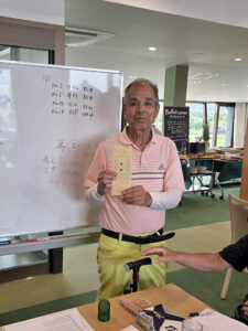 優勝の ” 長池 末喜 ” さん