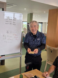 準優勝の ” 畑中 幾男 ” さん