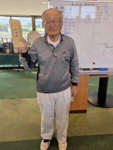 準優勝の ” 在川 眞 ” さん