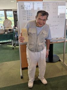 第三位の ” 小山 吉雄 ” さん