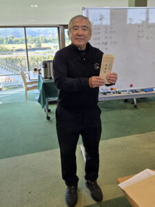 準優勝の ” 畑中 幾男 ” さん