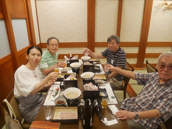 先生のテーブル