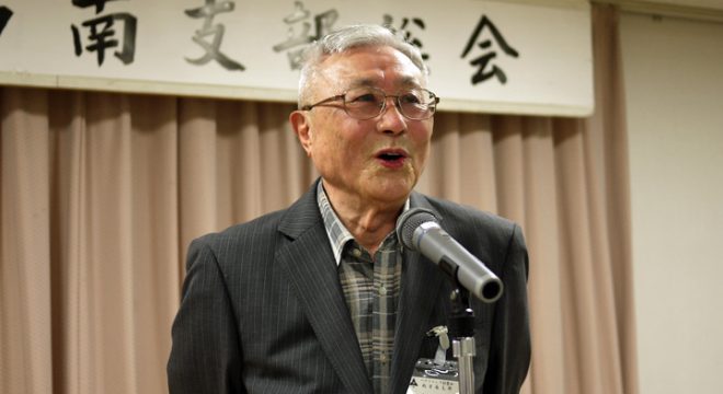 赤尾さん（1班）の中締め