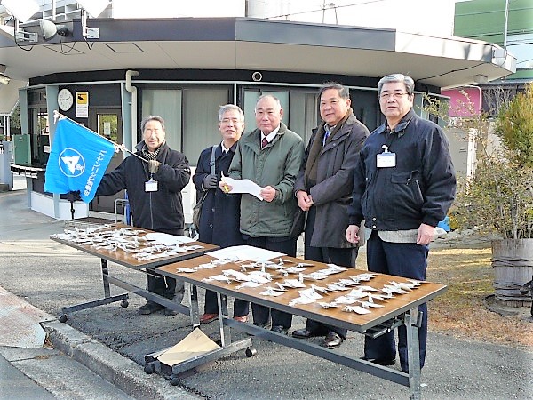 受付風景(パナソニック人材開発カンパニー正門前)