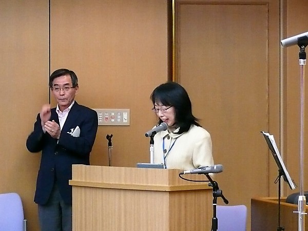 司会の黒田地区委員