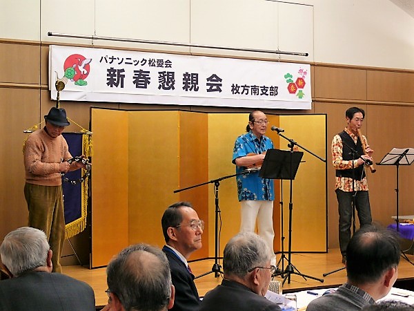 尺八とウクレレのコラボ演奏