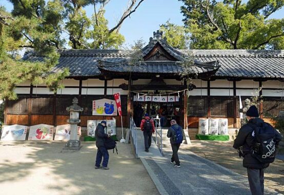 春日神社（津田）本殿で初詣
