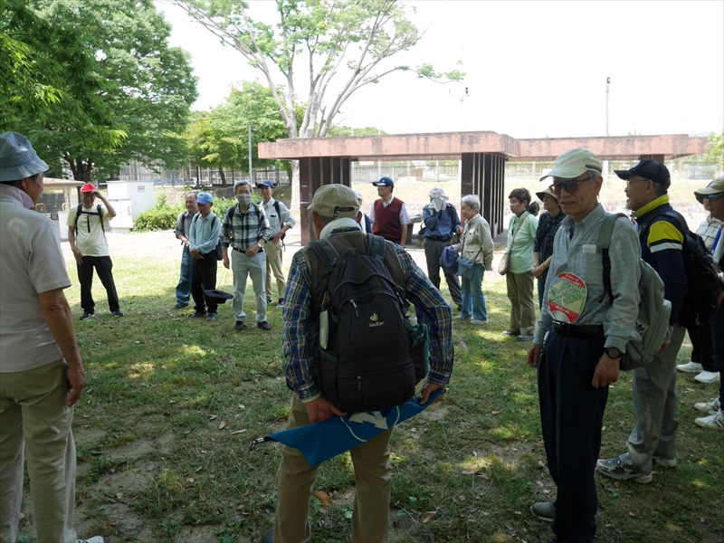 昼食(中臣公園)