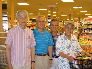 食材調達担当B班の皆さん