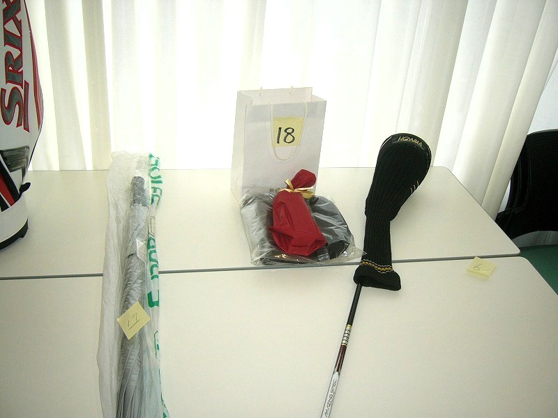 右のドライバーは2番人気でした