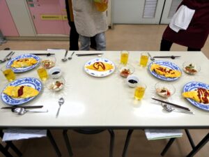 Ｂ班の出来上がり