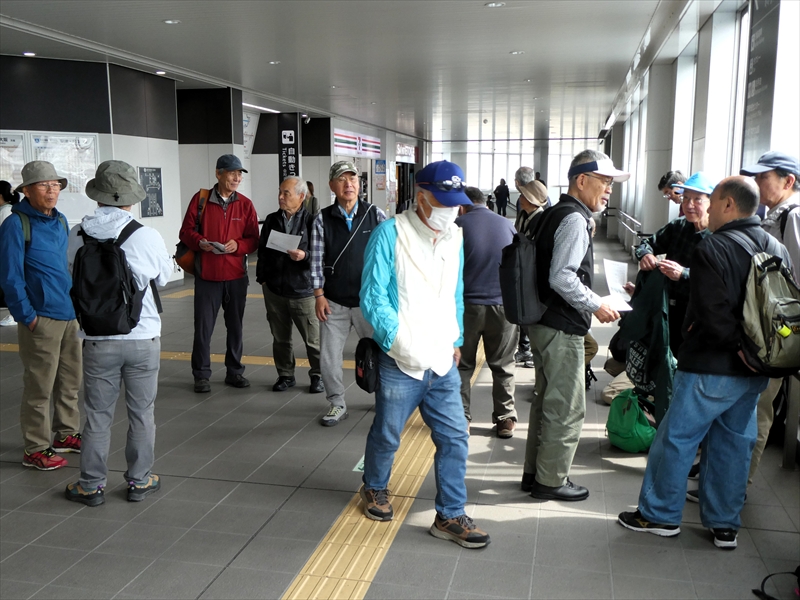 JR膳所駅に集合