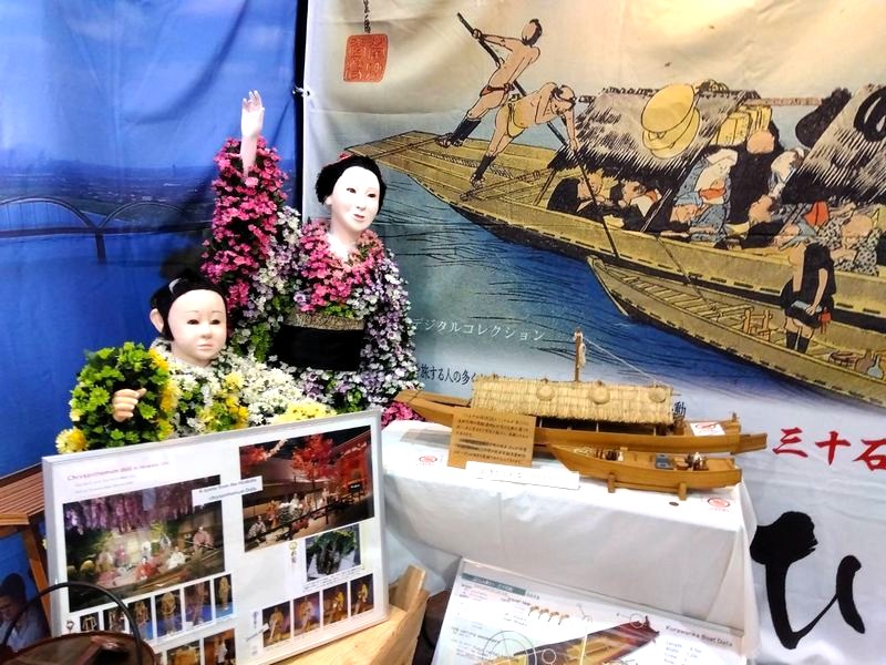 枚方市はテーマ「くらわんか舟」