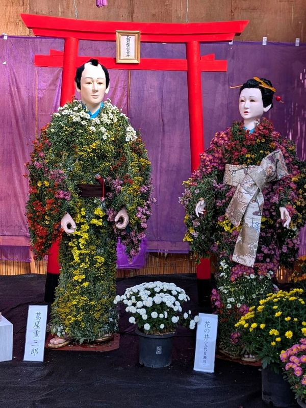 11月8日に人形の着付け補修