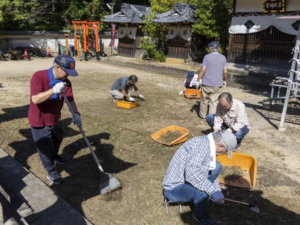 境内もきれいになりました