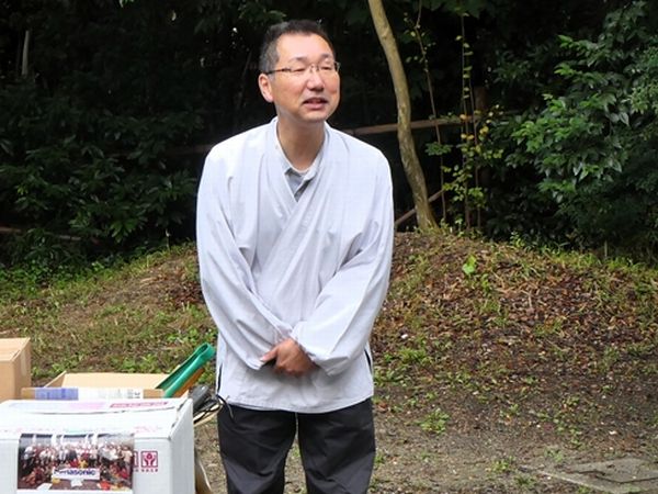 春日神社　笠谷宮司