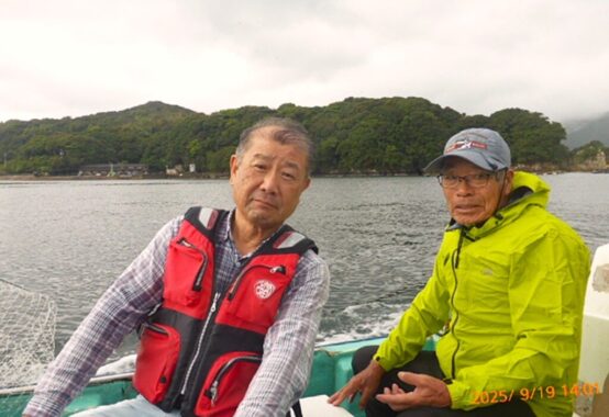 ⑭ そして、帰り船！