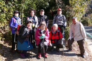 06_2班、五ヶ所浅間山・登山口です