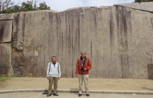 03 桜門枡形のたこ石