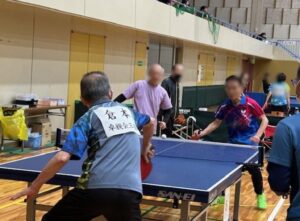 ③第2試合ダブルス戦~競り合ってます!