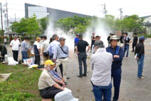 01_噴水のある公園に集合です