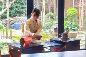 14_若い方のお点前！