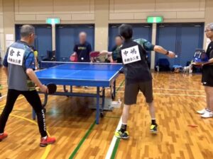 10）第4試合第2M（Ku＆Naペア）フェイント！、ここは落とせません！