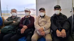 02_ＪＲ車内の風景です！