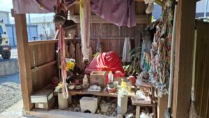 27_これが首切られ地蔵さんです！