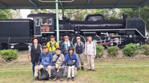 31 ＳＬ展示前に集合です！