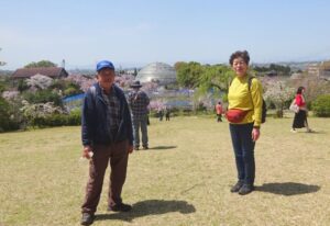 17 公園を見下ろす場所で