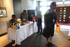 ②受付をお願いします