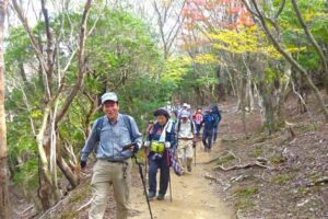 21_あと少しで、経ケ峰の看板の所！