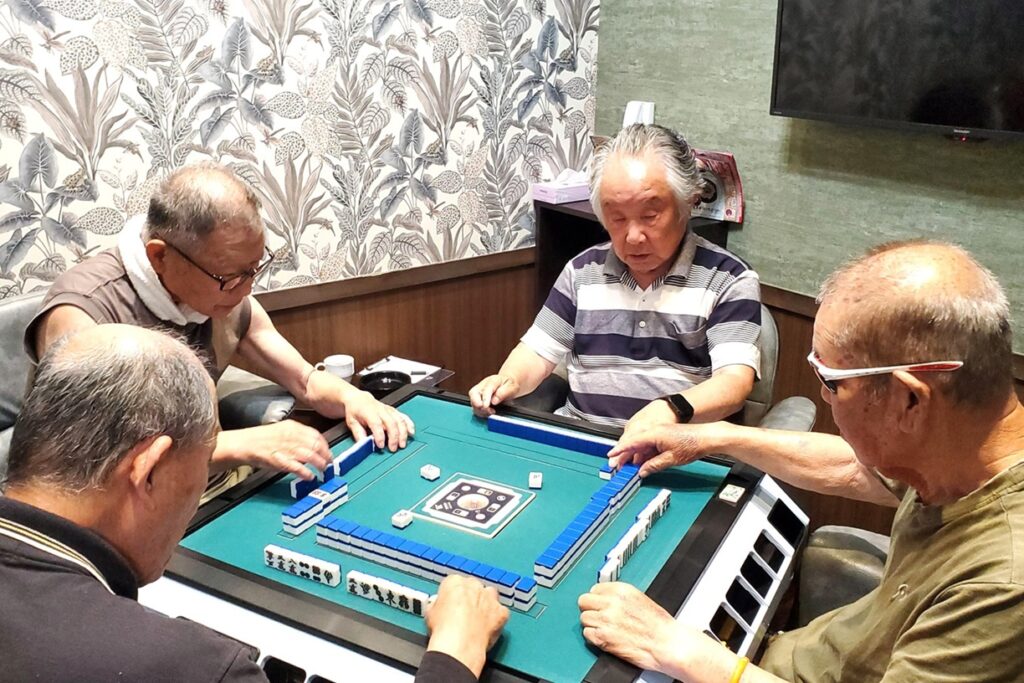 07_2回戦・D卓の対戦のもよう