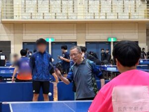 9)準々決勝(vs中部中学)第2マッチ~倉本さん3連勝です!