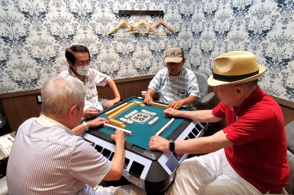 06_2回戦・A卓の対戦のもよう