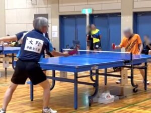 9）第5試合シングルス（Ohさん）