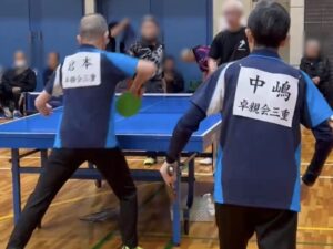 20）Kuさん～得意のラケットさばき！