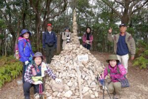 22_横山・山頂で、集合写真!