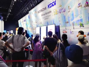 18.『未来の都市』には趣向を凝らした展示ブースが